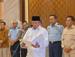 Menteri ATR/BPN Cabut HGU 85.244,925 Ribu Hektare di Atas Lahan TNI-AU Lampung