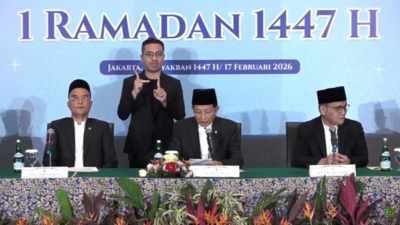 Pemerintah Tetapkan 1 Ramadan 1447 H Jatuh pada 19 Februari 2026