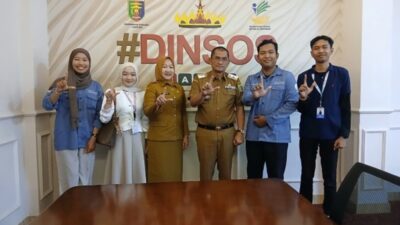 Dorong Legalitas LKS, Yayasan Penggerak Lingkungan Sosial Audiensi ke Dinsos Lampung