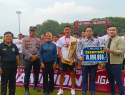 Tanggamus Angonsaka Juarai Liga 4 Piala Gubernur Lampung