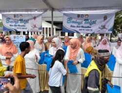 Tebar Keberkahan di Bulan Ramadan, LAZNAS PPPA Darul Quran Lampung Rutin Berbagi Takjil