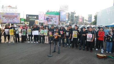 Hari Bumi 2026, Aliansi Rakyat Lampung Desak Pemerintah Tuntaskan Banjir Bandar Lampung