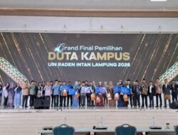 Malam Puncak Pengumuman 3 Grand Winner Duta UIN Raden Intan Lampung