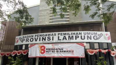 Bawaslu Lampung Buka Pendaftaran P2P 2026 di 15 Daerah Sejak 1 Mei